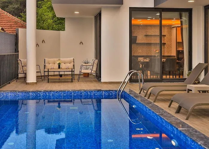 Вилла Luxury With Private Pool For 4 People In Patara *