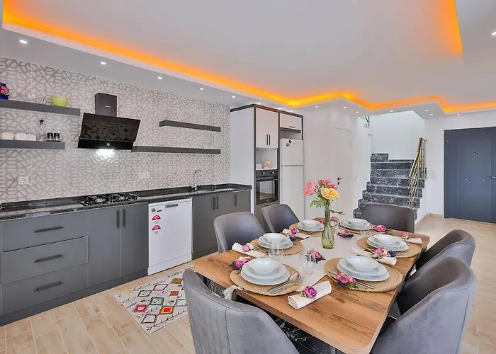 Luxury With Private Pool For 4 People In Patara فيلة