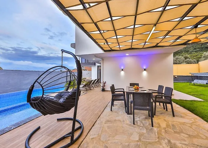 Luxury With Private Pool For 4 People In Patara كاس